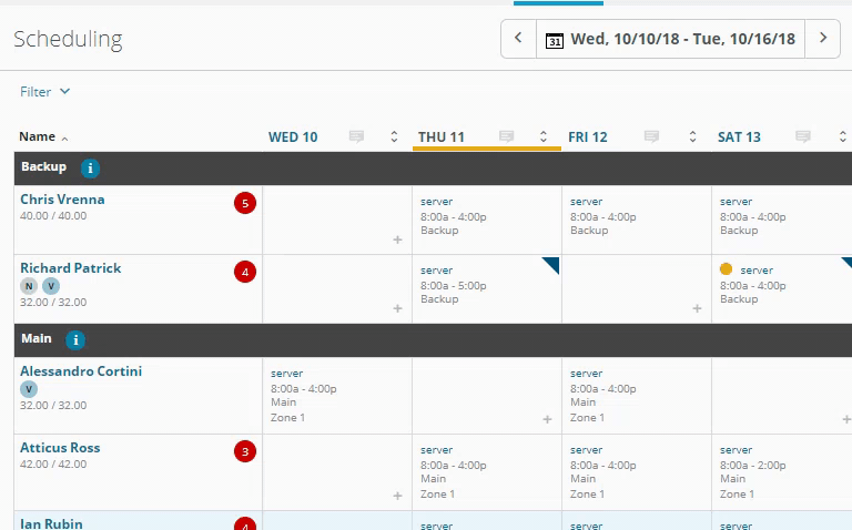 hs scheduler overview customer care