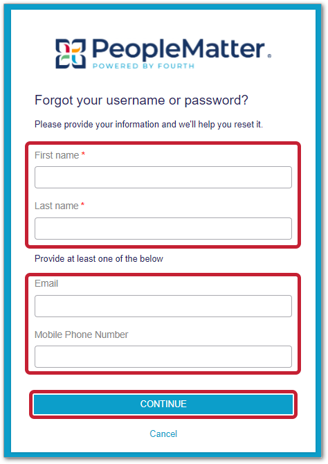 I forgot my account password or username! – How can we help you?