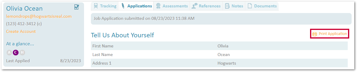 Applicant record - print application.png