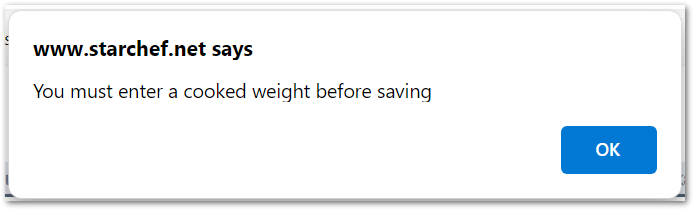 Cooked weight validation message.png