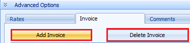 Add / Remove Invoice