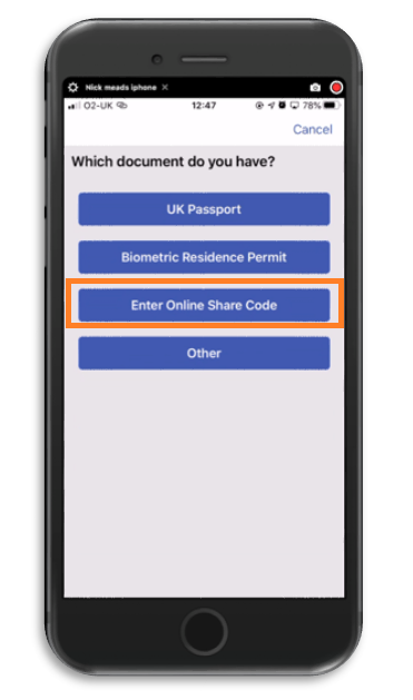 Why You Now Need A Biometric Residency 'Share Code' as Proof of RTW