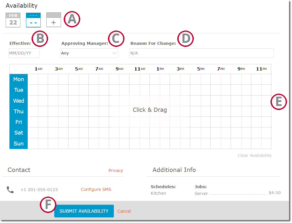 log in hot schedules